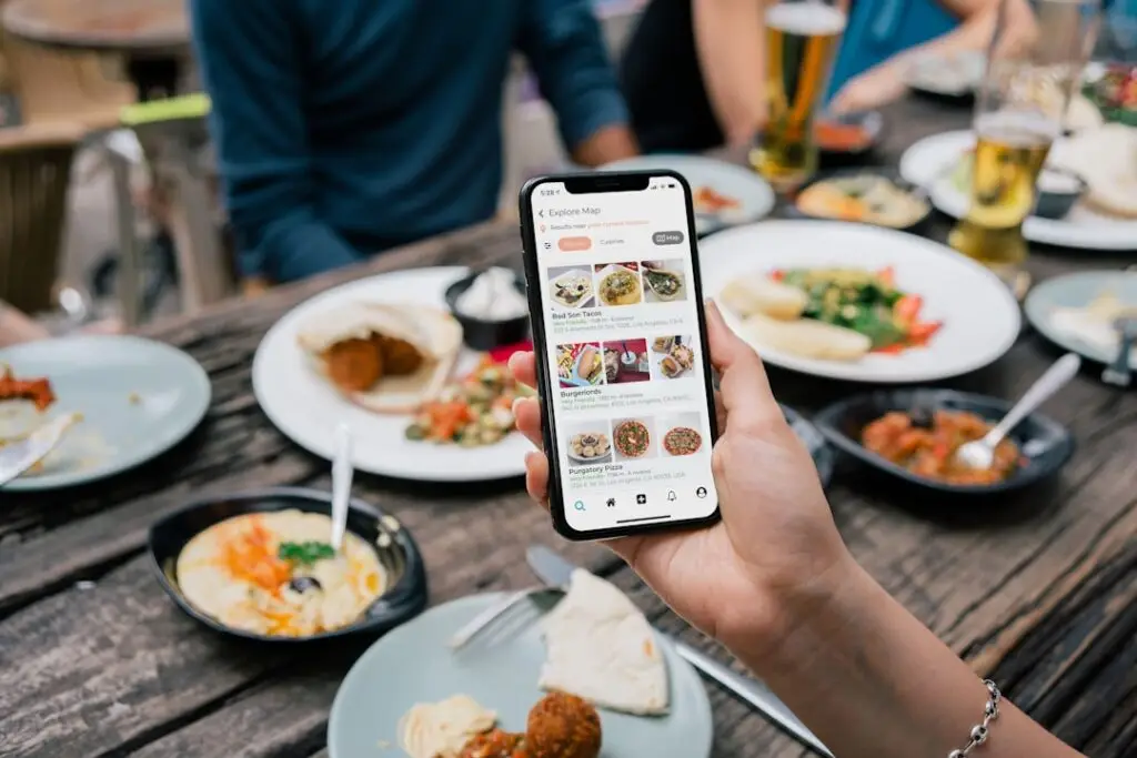 Restaurant mobile ordering technology placeholder