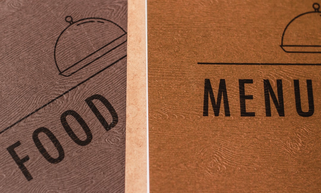 Restaurant branding, menus and print services